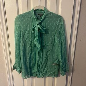 St. John silk blouse